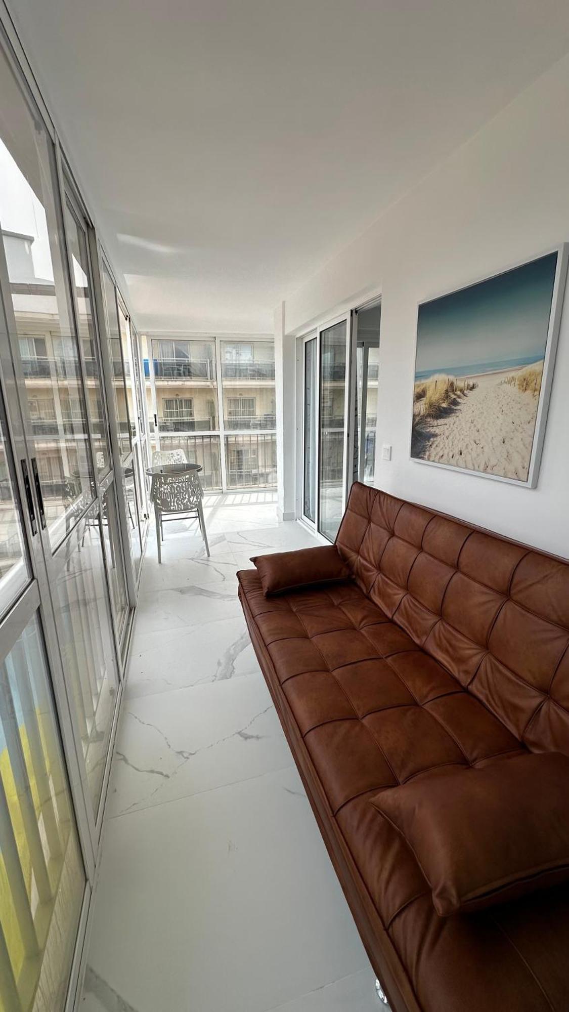 SeaView 2 Bed Apart , 30m from Playa Arenal, Garage Apartment Calpe Bagian luar foto