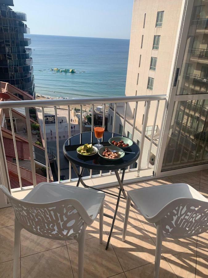 SeaView 2 Bed Apart , 30m from Playa Arenal, Garage Apartment Calpe Bagian luar foto